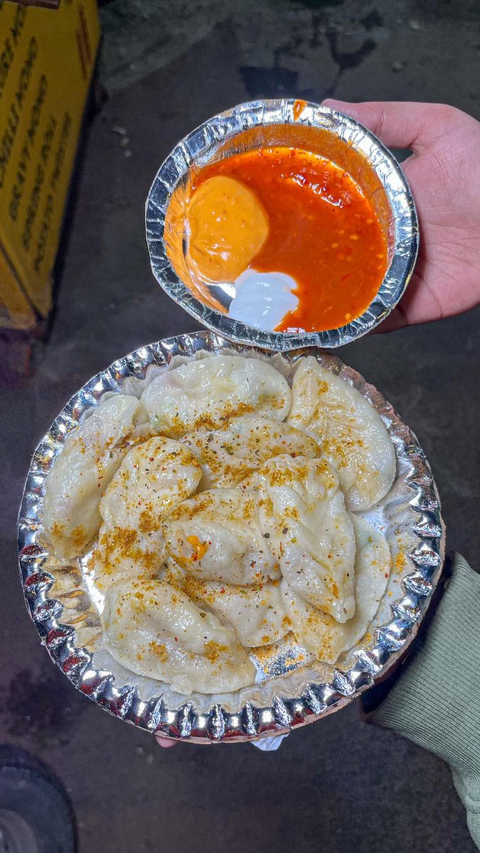 Steamed paneer momo ❤️