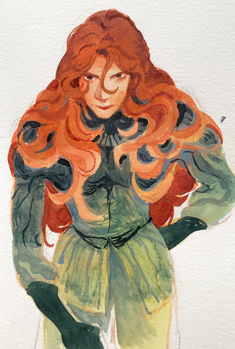 She’s asking your hand in marriage