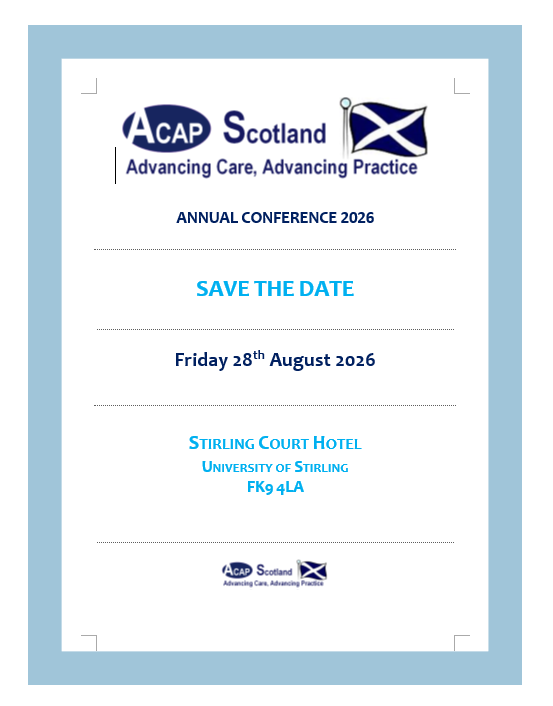 ACAP Scotland (Reg Charity SCO42116) tweet media