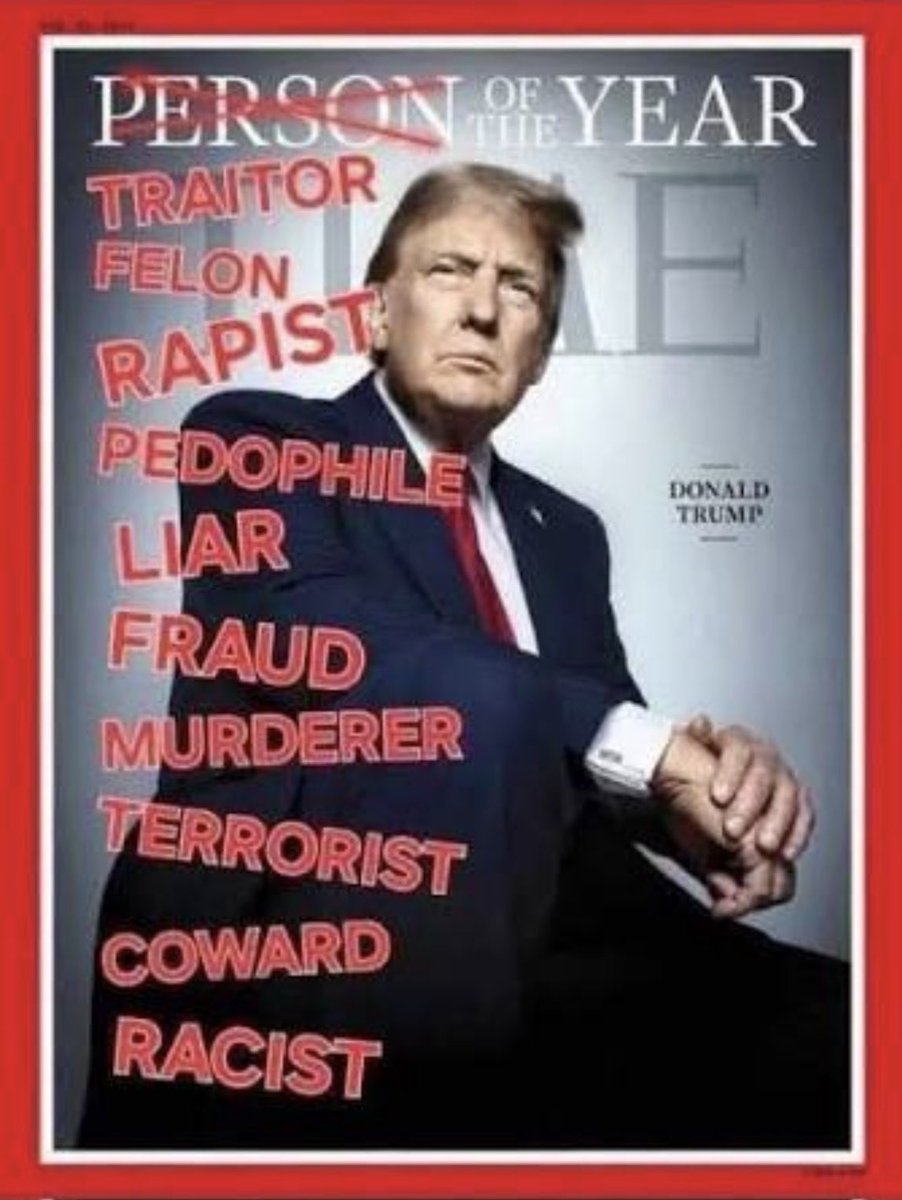 theeferm3rd's tweet photo. @PressSec How true!!

#PedoPresidentTrump 
#TrumpEpsteinPedoCoverUp 
#TrumpIsGuiltyAF 
#TrumpisaNationalDisgrace https://t.co/shWf0pLkAi