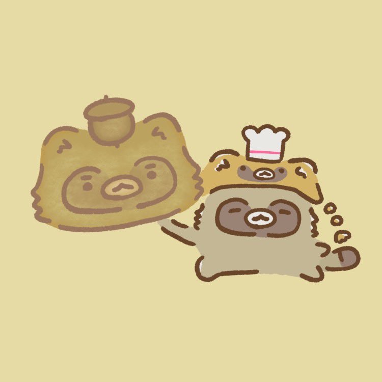 今日は #ビスケットの日 なので、ぽた型のビスケットをつくったよ🍪