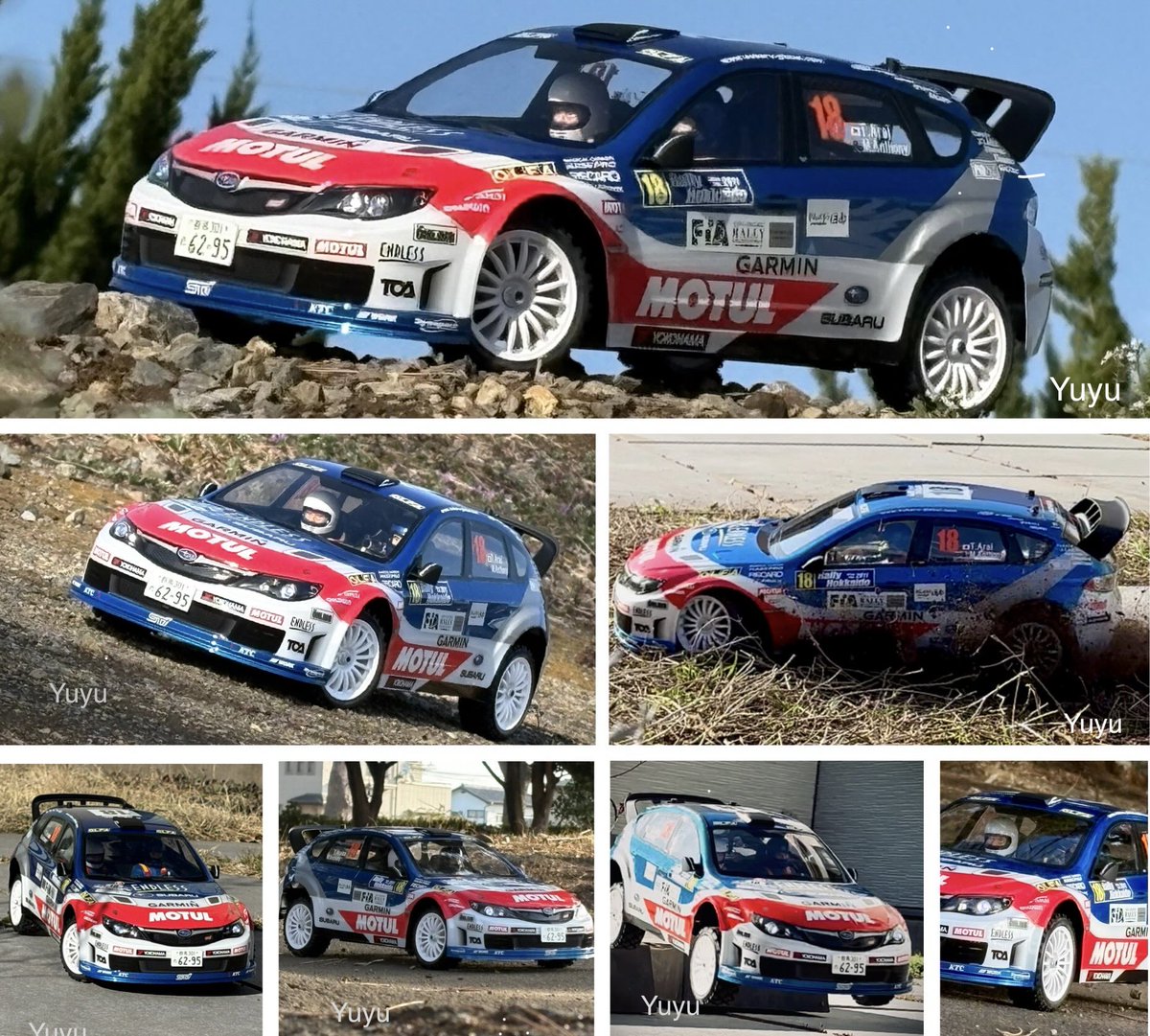 Yuyu_BRZ's tweet photo. 1/10スケールRC「SUBARU・WRX STI Team Arai」を製作
前に購入したXV01付属ボディ、やっと製作。ライト点灯とコクピットも作り、リアルさUP！
#rclife #rcrally #abchobby #subaru #tamiyarc #subarulegacy #110scale #rc #ラジコン #ラジコンラリー #RCラリー #タミヤ #tamiya https://t.co/Y343zC85T2