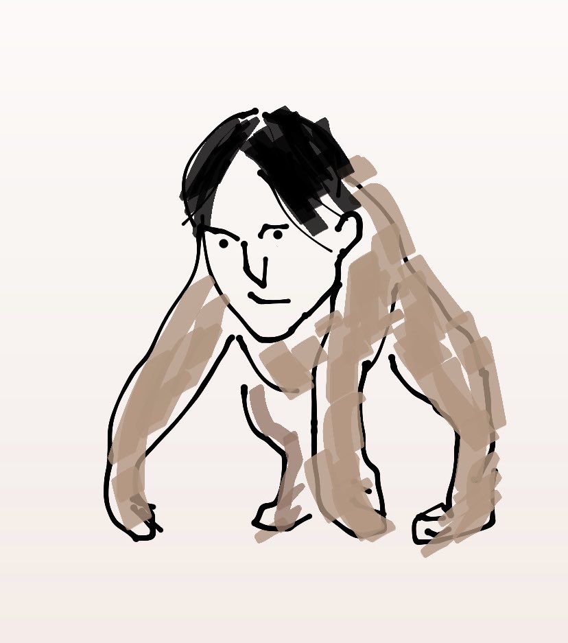 cadnif's tweet photo. @tbsnewsdig なんかこんな感じの生き物に見えちゃって… https://t.co/CjVq8L53kj
