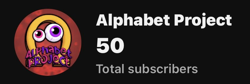 Alphabet Project tweet media