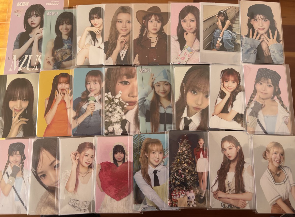 ME:I ミーアイ 交換 トレカ ラントレ 譲)画像1枚目 2枚目 求)画像3枚目