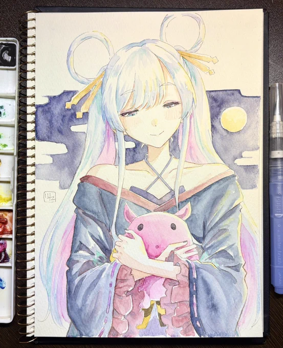 #今月描いた絵を晒そう 