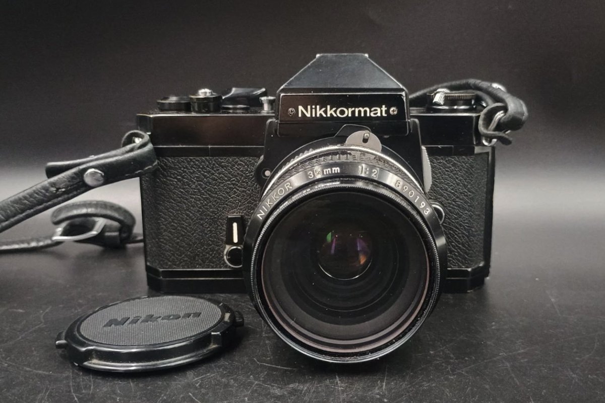 sora_ni_muchu's tweet photo. Nikkormat FT2の銘板も “a “ になっているみたいですね。
#Nikkormat https://t.co/fmXj8JGvOi