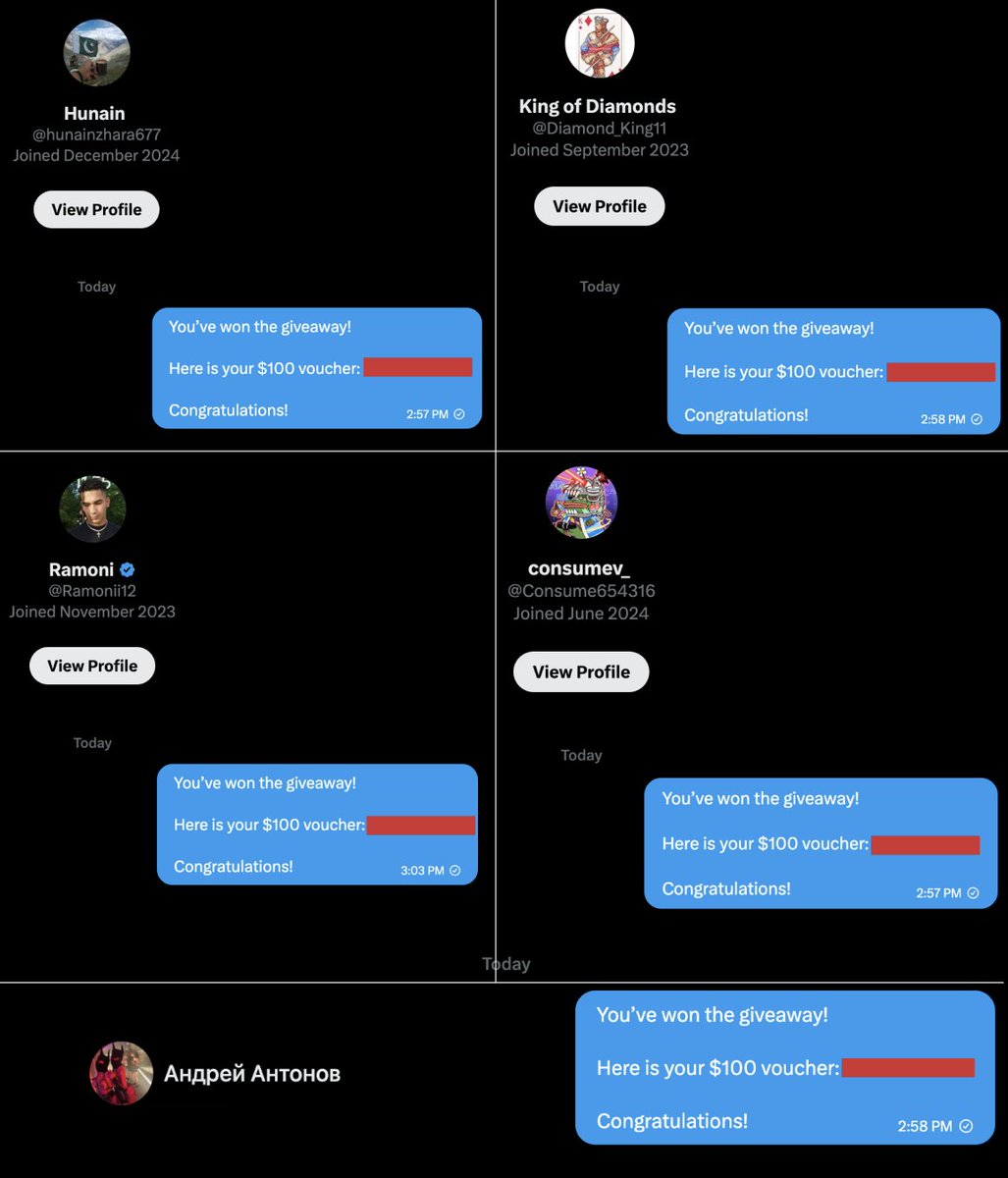 here are the winners of the $1,000 giveaway with Hanzo

you can find the list of the remaining 5 winners on <a href="/DeFi_Hanzo/">Hanzo ㊗️</a>

good luck in the next giveaways

participate and win