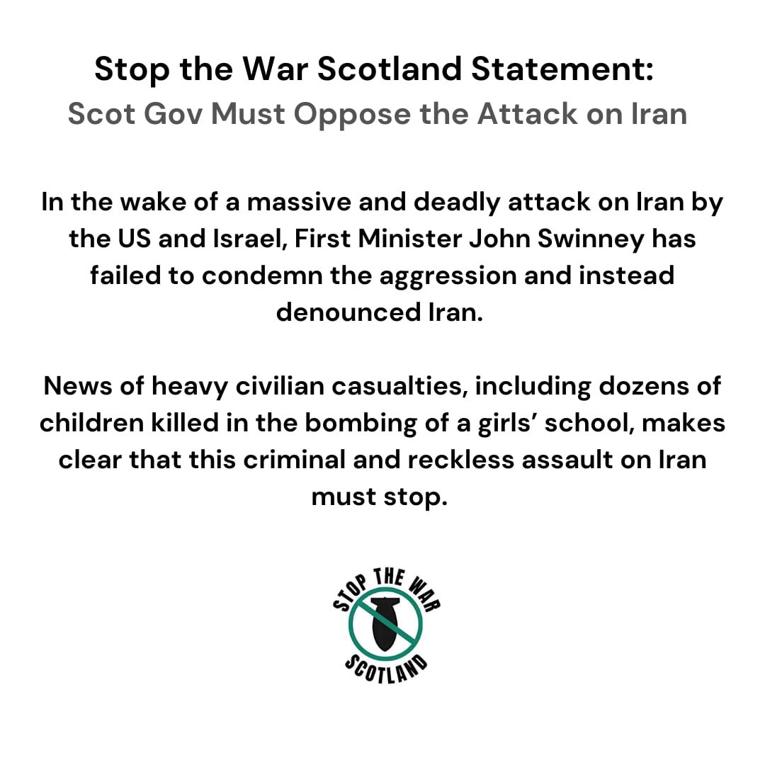 Stop The War Scotland tweet media