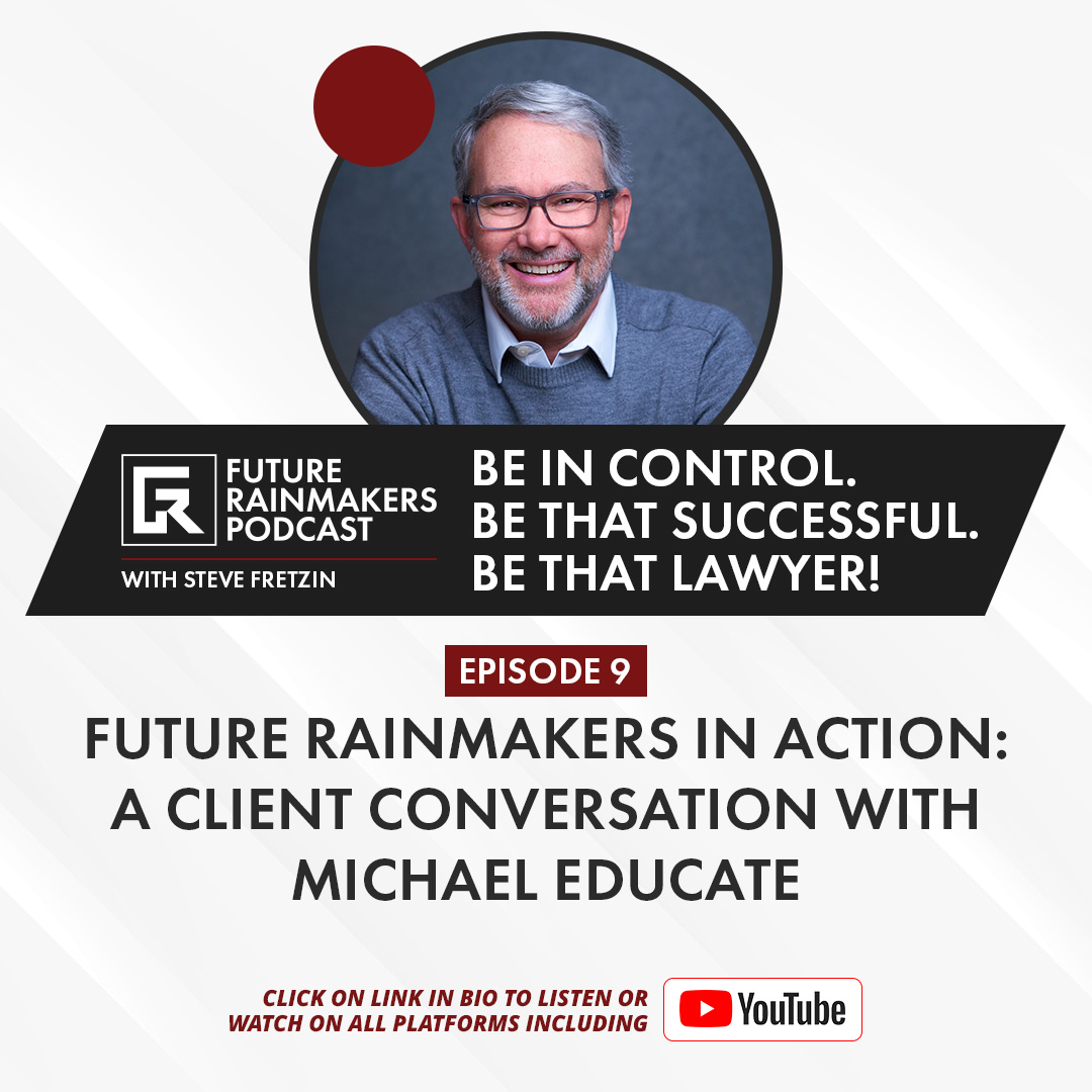 stevefretzin's tweet image. Can the right law firm platform accelerate business growth?

Click the bio link to watch the full episode.
bio.link/stevefretzin

#lawfirmculture #practicegrowth #clientservice #legalbusiness