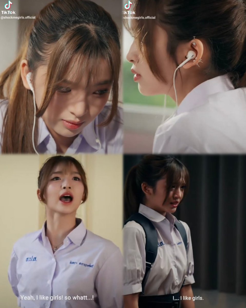 #ShockMeGirlsTHxEP1 

อันนี้ดีเทลดีมากกก ถ้าใครสังเกตในซีรีส์ #ShockMeGirlsTH "มินตรา" เจาะหูข้างเดียว คือ "ข้างซ้าย" แต่ข้างขวาปล่อยโล่งไว้ เป็นสัญลักษณ์หมายถึงตัวเองเป็นพวกหญิงรักหญิง เพราะ Left Pierce ในภาษาญี่ปุ่นจะพ้องเสียงกับคำว่า Lesbian