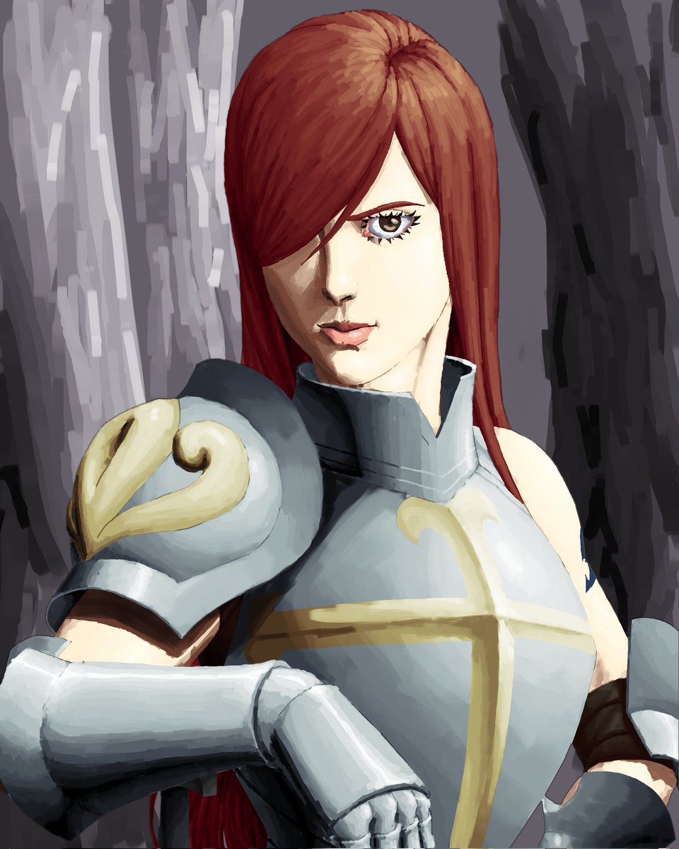 Erik49165970684's tweet image. Erza Scarlet.
#digitalart #fanart #fairytail