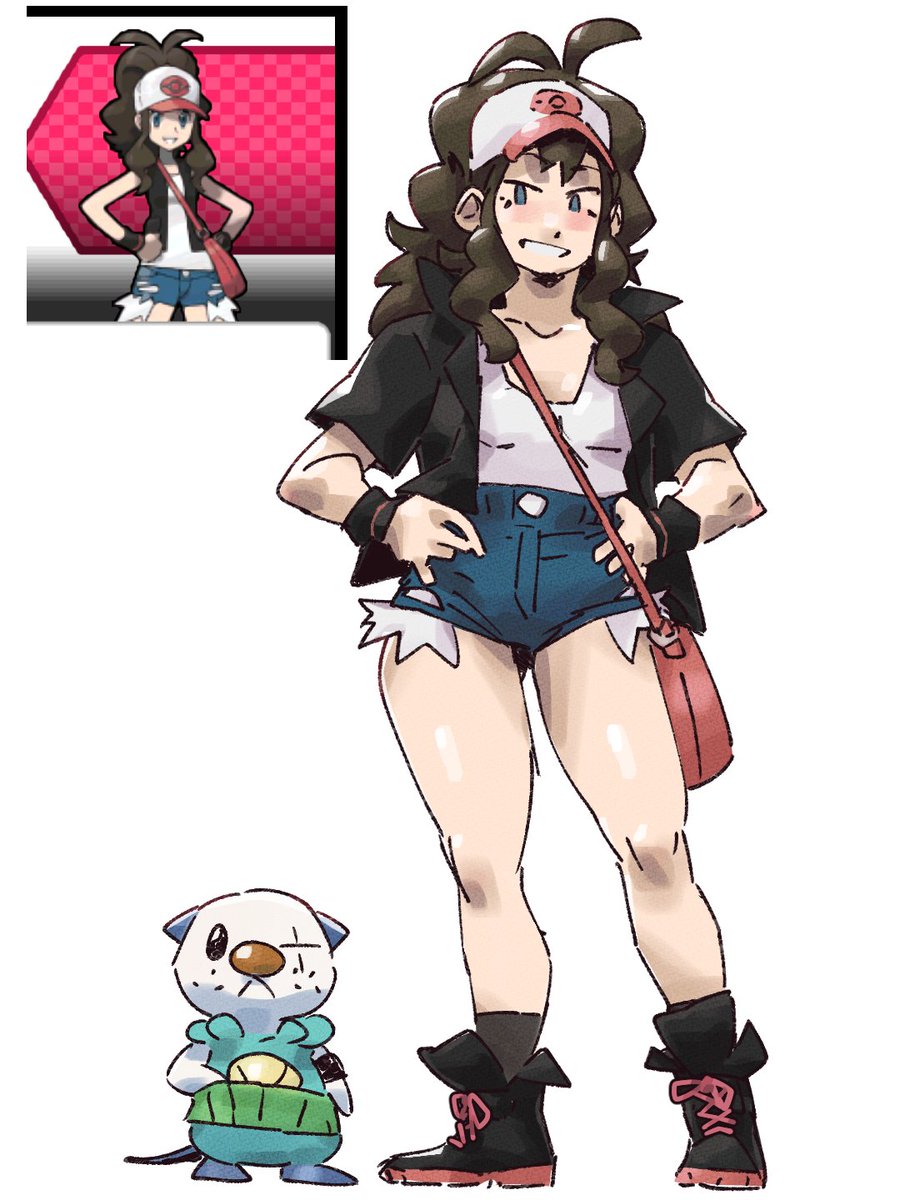 NinTenPeaches's tweet photo. Drawing every woman I find in Pokemon Black part 1
I'll keep NSFW for adult characters only
You'll never guess what my Oshawott's name is https://t.co/DzdgOgP6ru