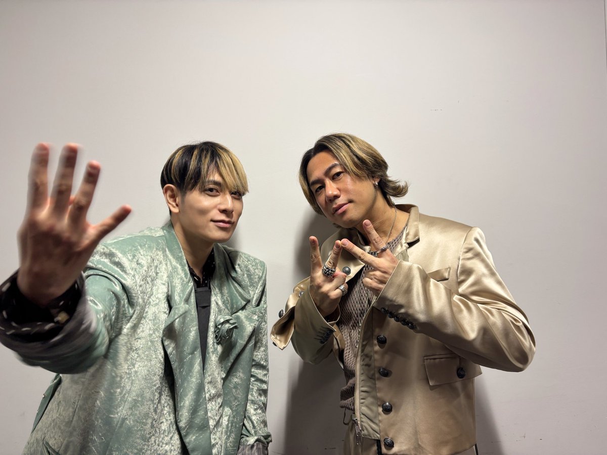 本日ツアー「The 2 Pulse」宮城公演にお越しくださった皆さま