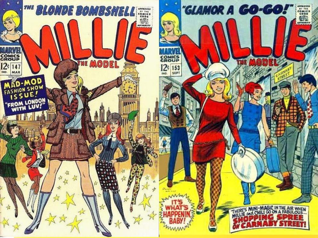 DavesComicHero's tweet photo. Making the switch from #RomanceComicsMonth to #GlobalComicsMonth with Millie the Model. https://t.co/dEgjzGk32V https://t.co/ftEYTBKLMx