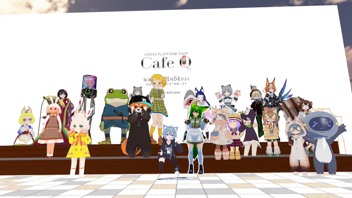 dotuboxzr's tweet photo. #むりcafe は本日で閉店の #CafeQ にて https://t.co/Ov9W3ZzBzL