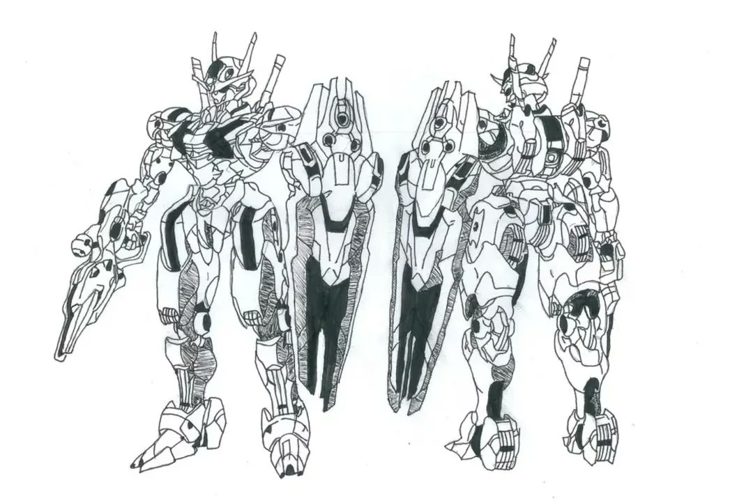 sano_diasuke's tweet photo. 『機動戦士ガンダム 水星の魔女』初期設定

#ガンダムイラスト #イラスト #GundamWitchFromMercury https://t.co/Y7Ls2c4id8