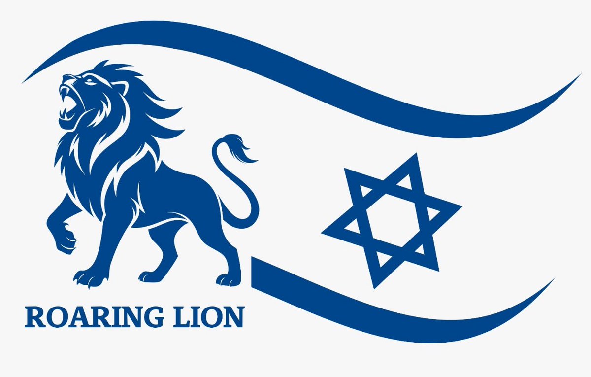 javiernegre10's tweet photo. Este es el logo oficial de la operación de Israel contra Irán: “Roaring lion”. León rugiente. https://t.co/Nyea2BozM0