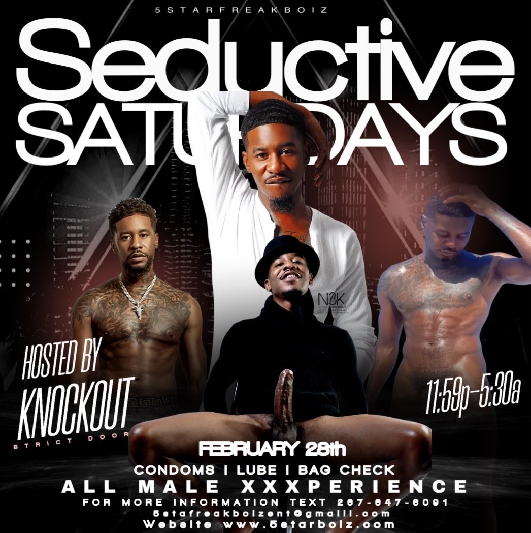 Yall already know we always bringing you something special to keep the momentum and the juices flowin! TONIGHT (Saturday) we bring the bottoms TKO himself to Philly for your XXXperience! Yes we taking about <a href="/knockoutd33/">🤴🏾🥊 KNOCKOUT 🥊🤴🏾</a> (KNOCKOUT) he will be our host TONIGHT make sure Yall pull