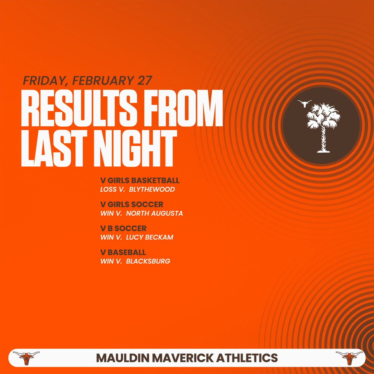 Mauldin High School tweet media