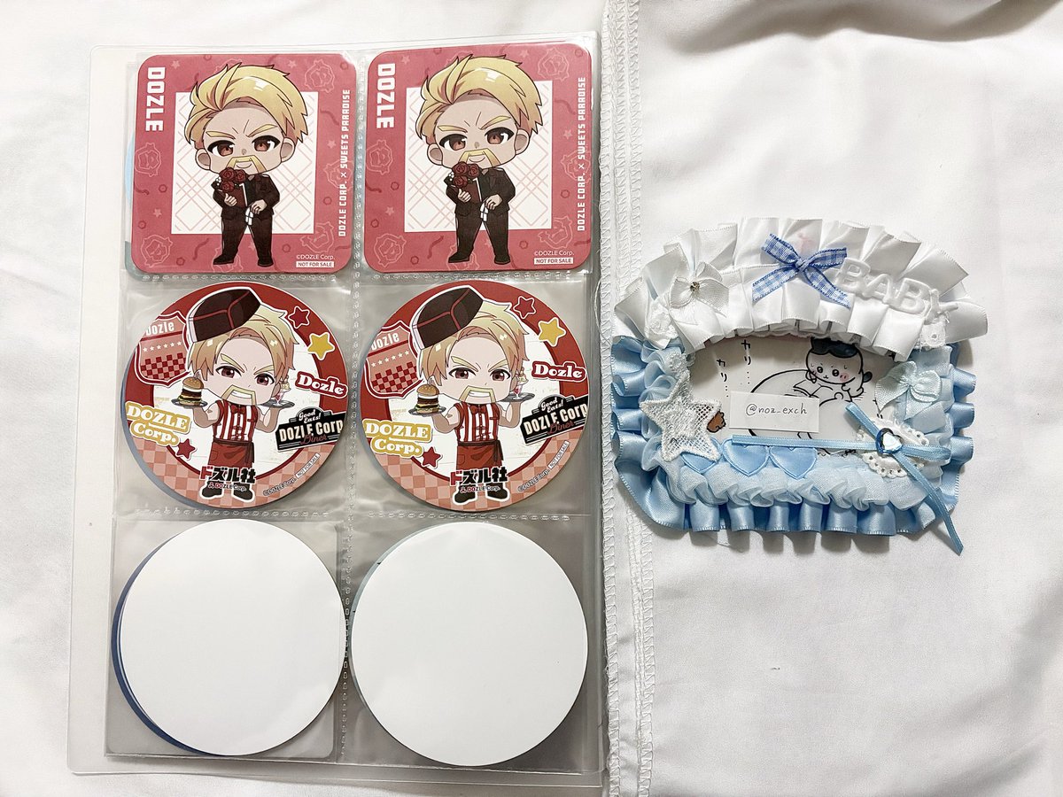 noa_exch's tweet photo. 【 交換 譲渡 買取 】 ドズル社 コースター

【 求 】 コースター☃️ > 固定  > その他☃️
          or 定価＋送料

【 譲 】🦍🍆🍌☃️🐷

詳しくはALTご確認ください。

⬇️ https://t.co/OHLYh9djmT