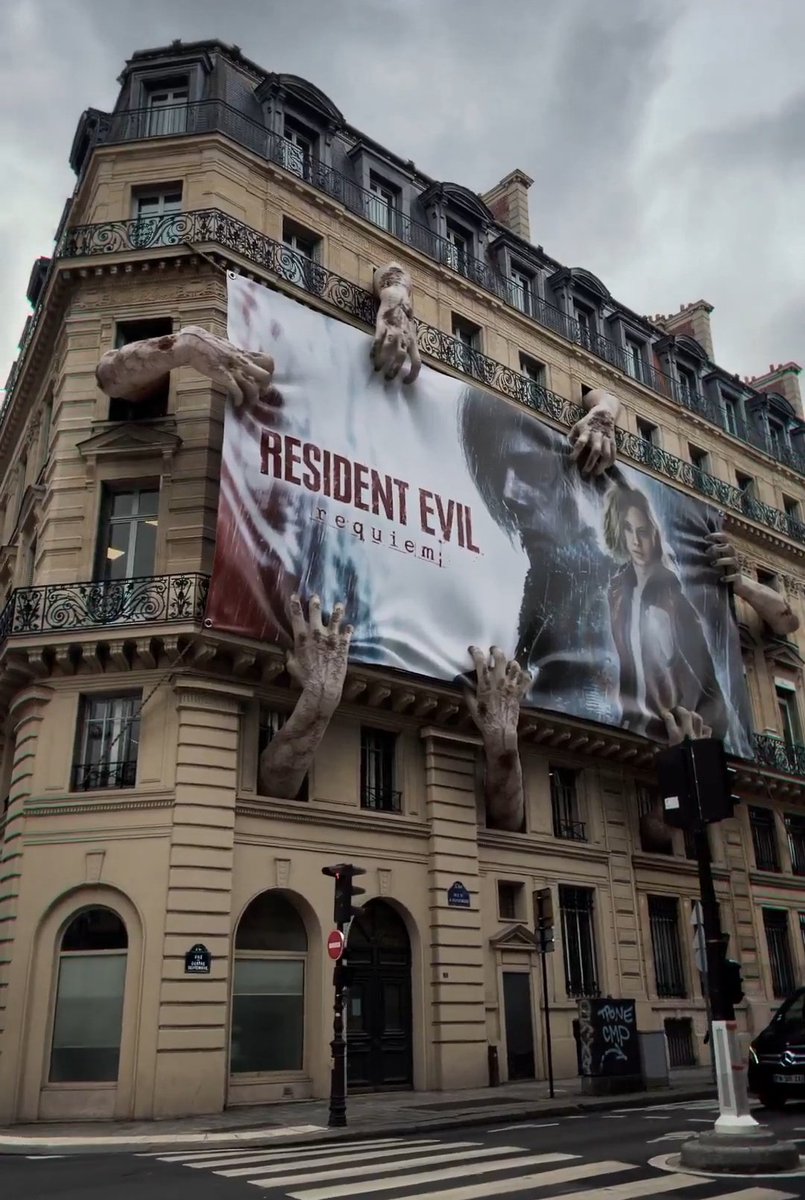 odaradeverdade's tweet photo. A Capcom está investindo pesado no marketing de Resident Evil Requiem, incrível. https://t.co/3IkzHRw2eG