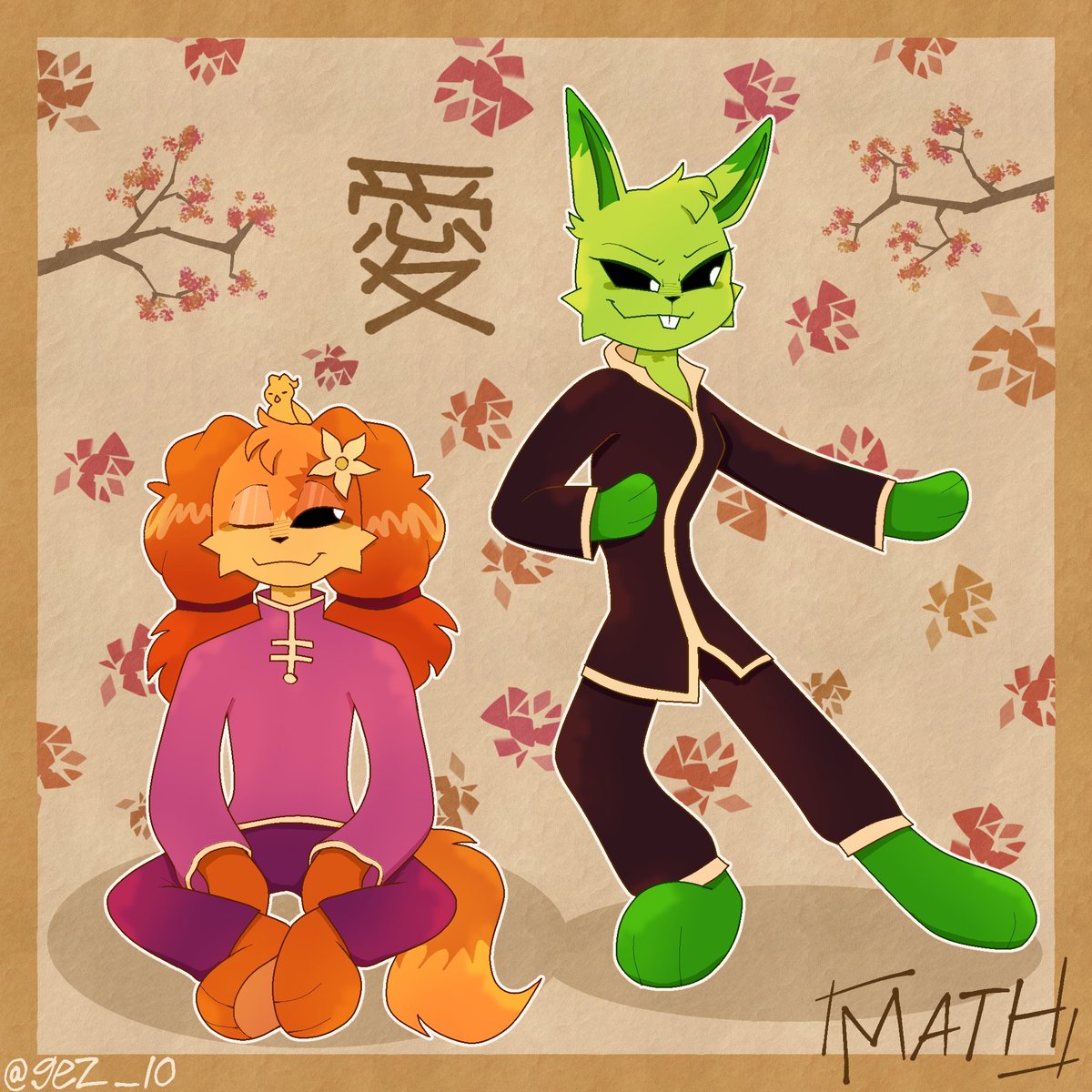 RT @mathijsgamer: My DTIYS entry for @Gez_L0! Probably to late but