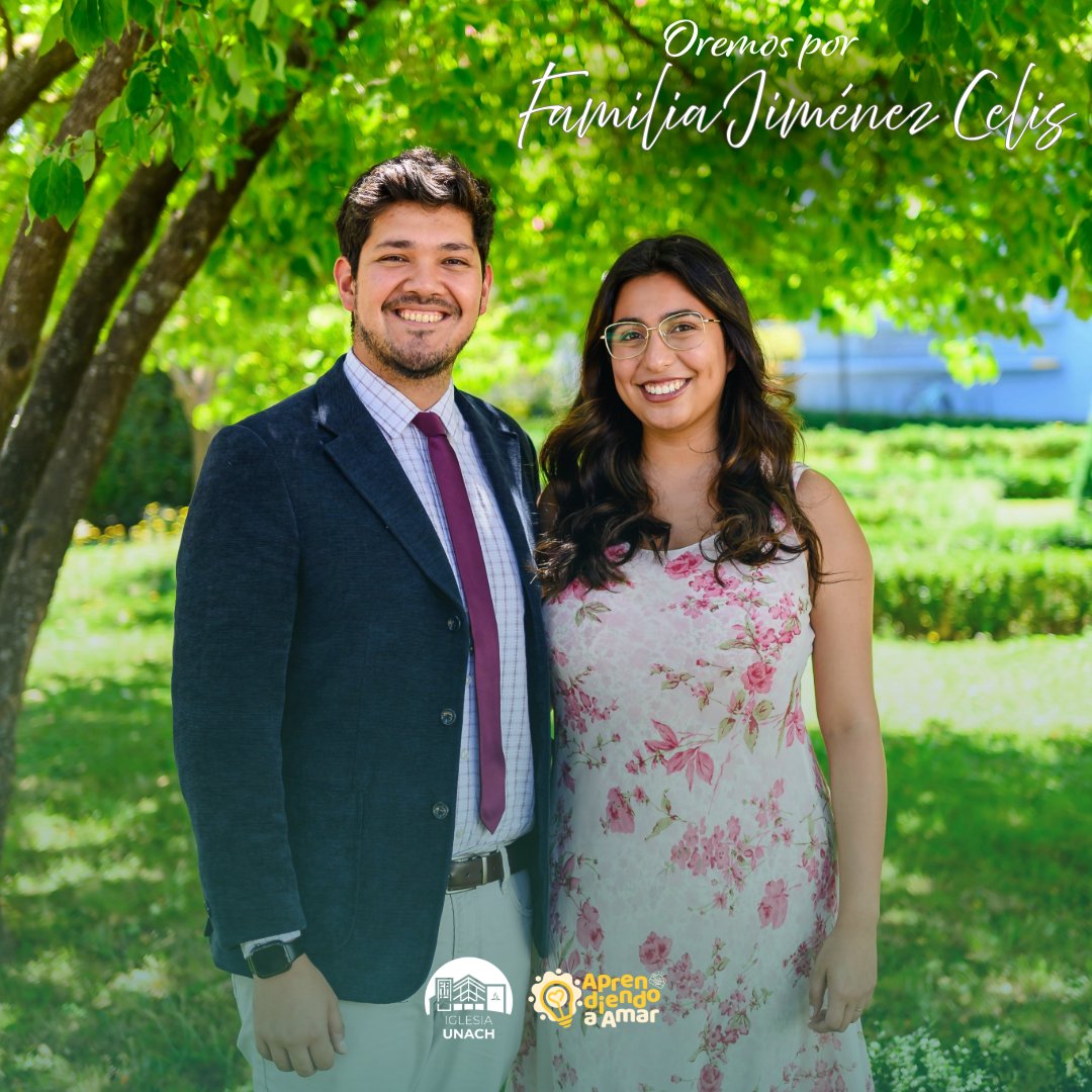 🙏 Esta semana oramos por la familia Jiménez Celis.
Que el Señor habite en su hogar y los llene de amor y unidad.

✨ “Y sobre todas estas cosas vestíos de amor, que es el vínculo perfecto.”
— Colosenses 3:14

#SemanaDeOración #FamiliaDeFe #OramosJuntos #IglesiaUnida