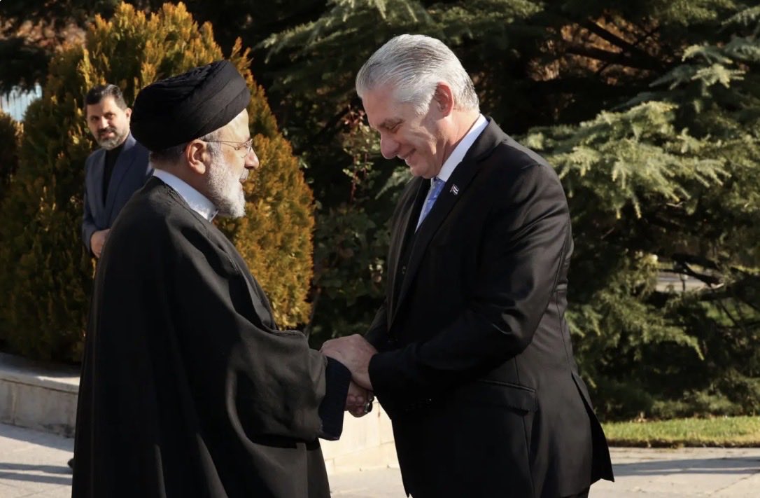 NinoskaPerezC's tweet photo. Cuba’s terrorist regime, an ally of Iran calls for the international community to stop U.S. &amp; Israel
“The international community must move immediately to stop this cunning aggression” says  Iran’s ally just 90 miles from the U.S. @POTUS @realDonaldTrump @SecRubio https://t.co/2AYPgauflL