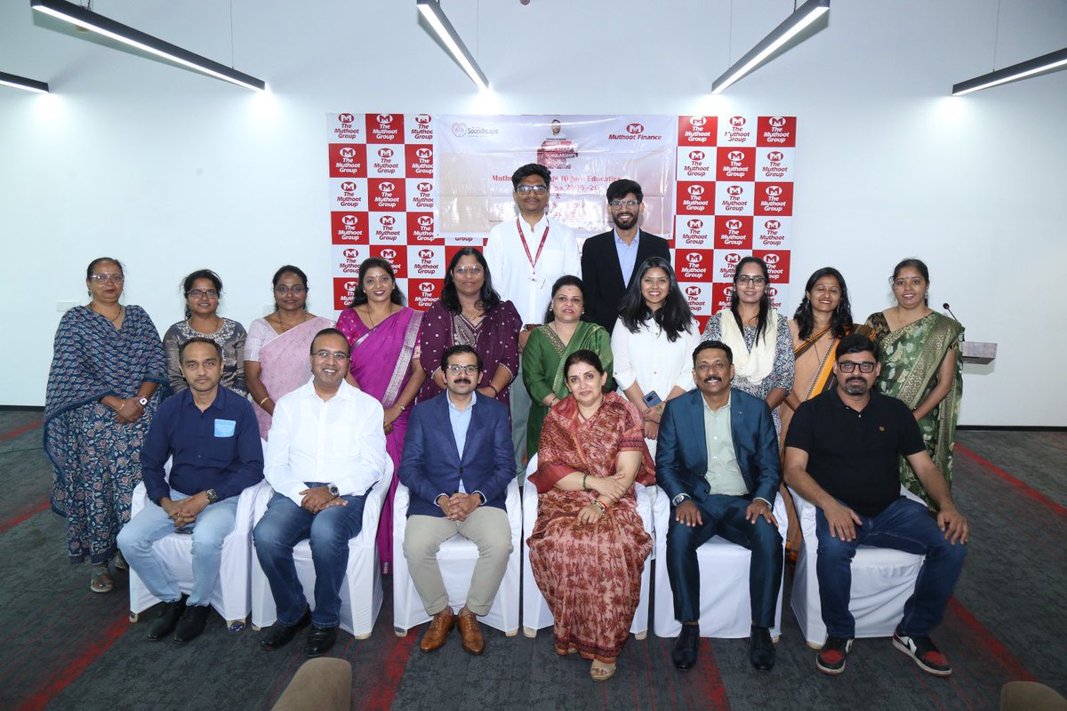 TakemiIndia's tweet photo. @ssaunik @TheMuthootGroup 
Hearing aid device distribution to needy children, supported by Muthoot Finance CSR, an initiative started by IASOWA in 2025 and continues in 2026. Each one help take care of someone in need to build a strong and progressive state and country. https://t.co/9i3W1tceyp