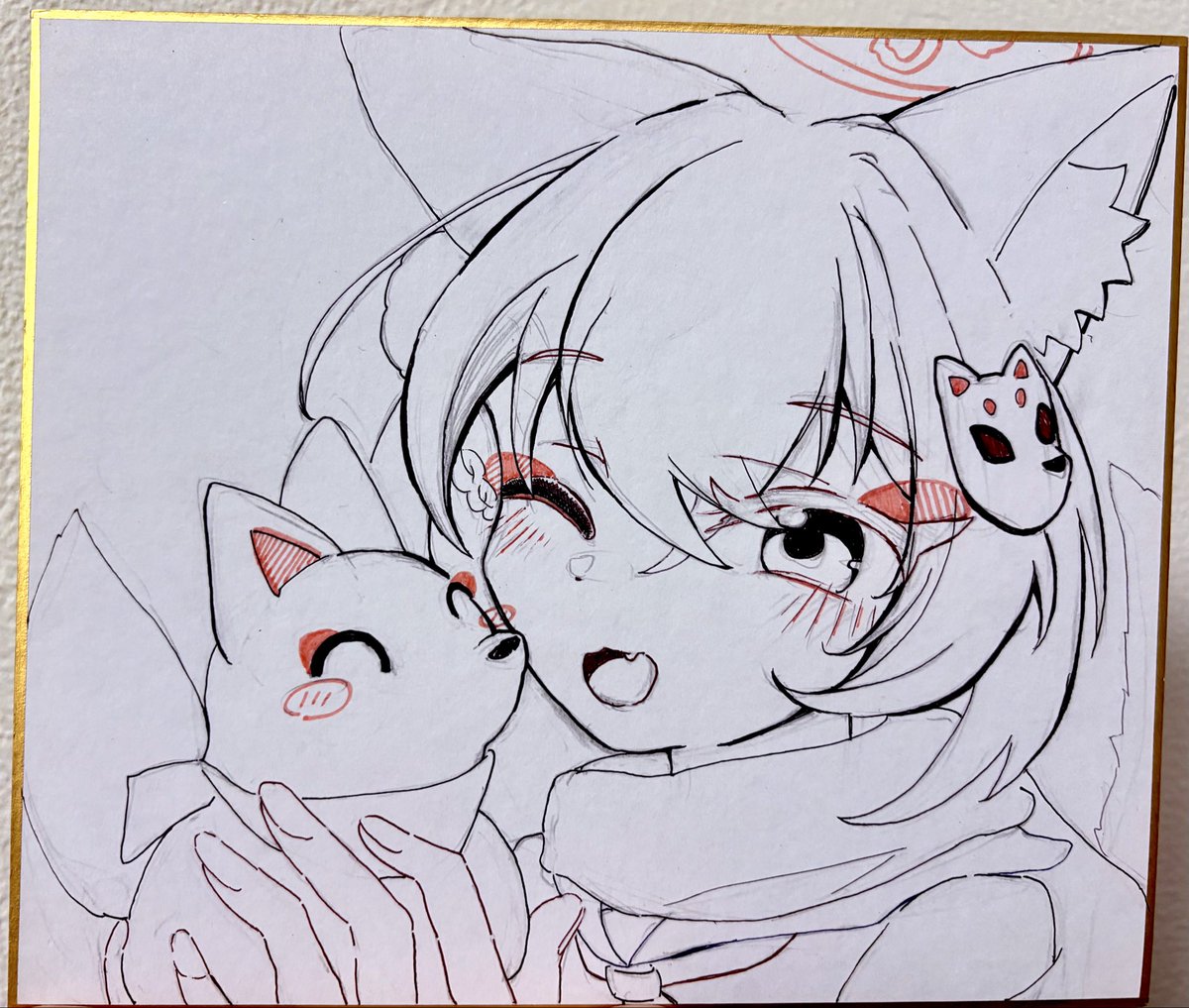 #久田イズナ

ペン入れ完了〜