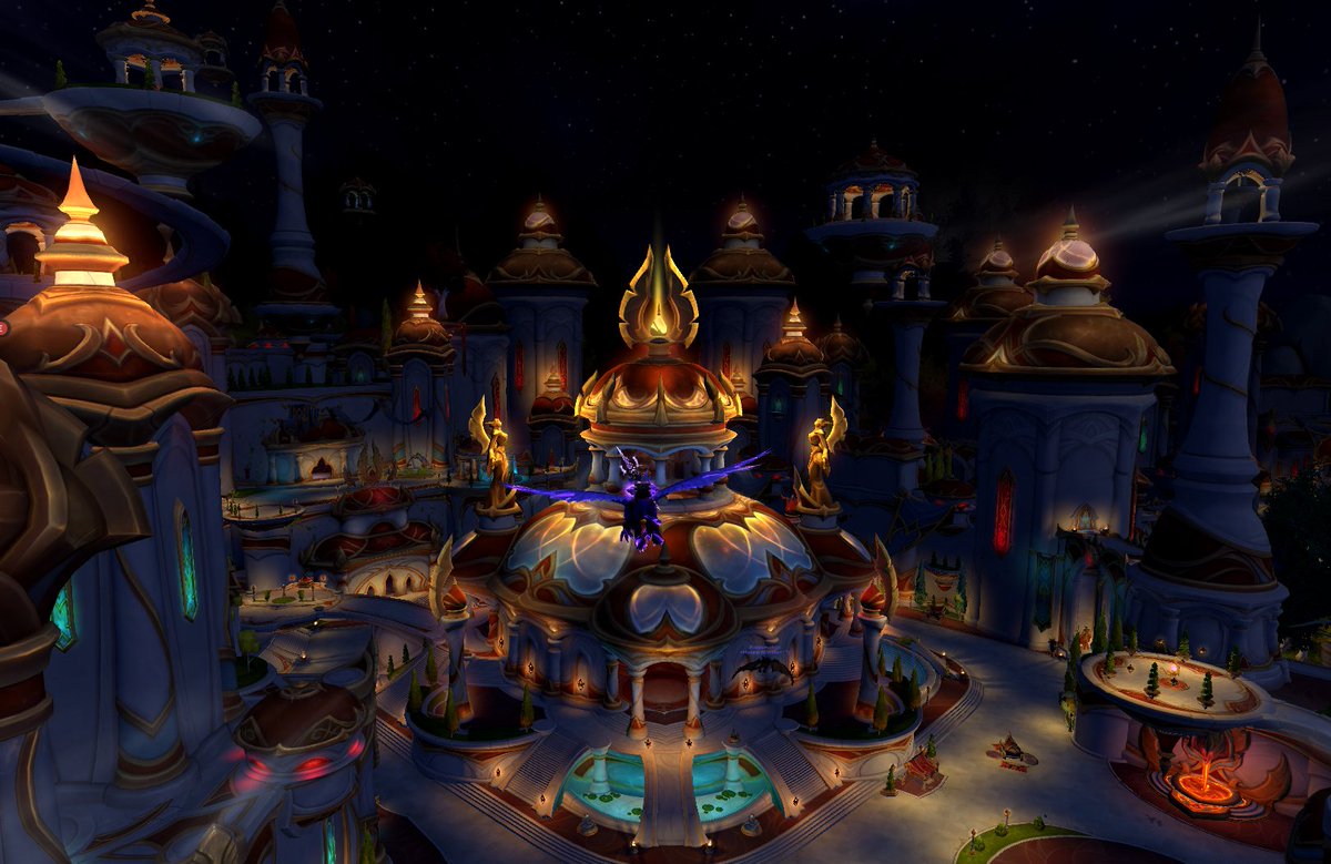 MsLilitu's tweet photo. omg night time silvermoon is even more beautiful <3 https://t.co/dGqOTePrgU