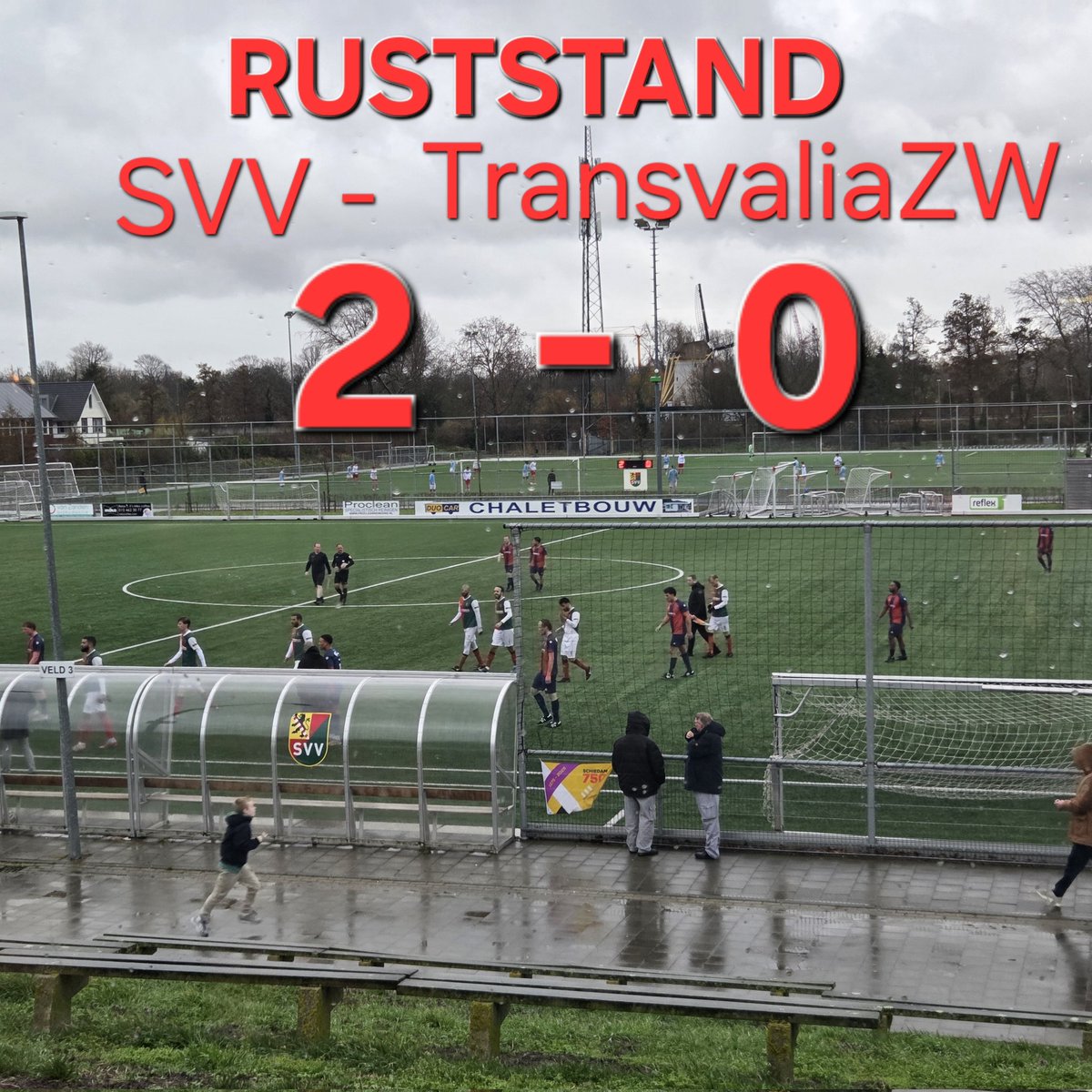 #ruststand  
#SVV 1- #transvaliazw  2-0.