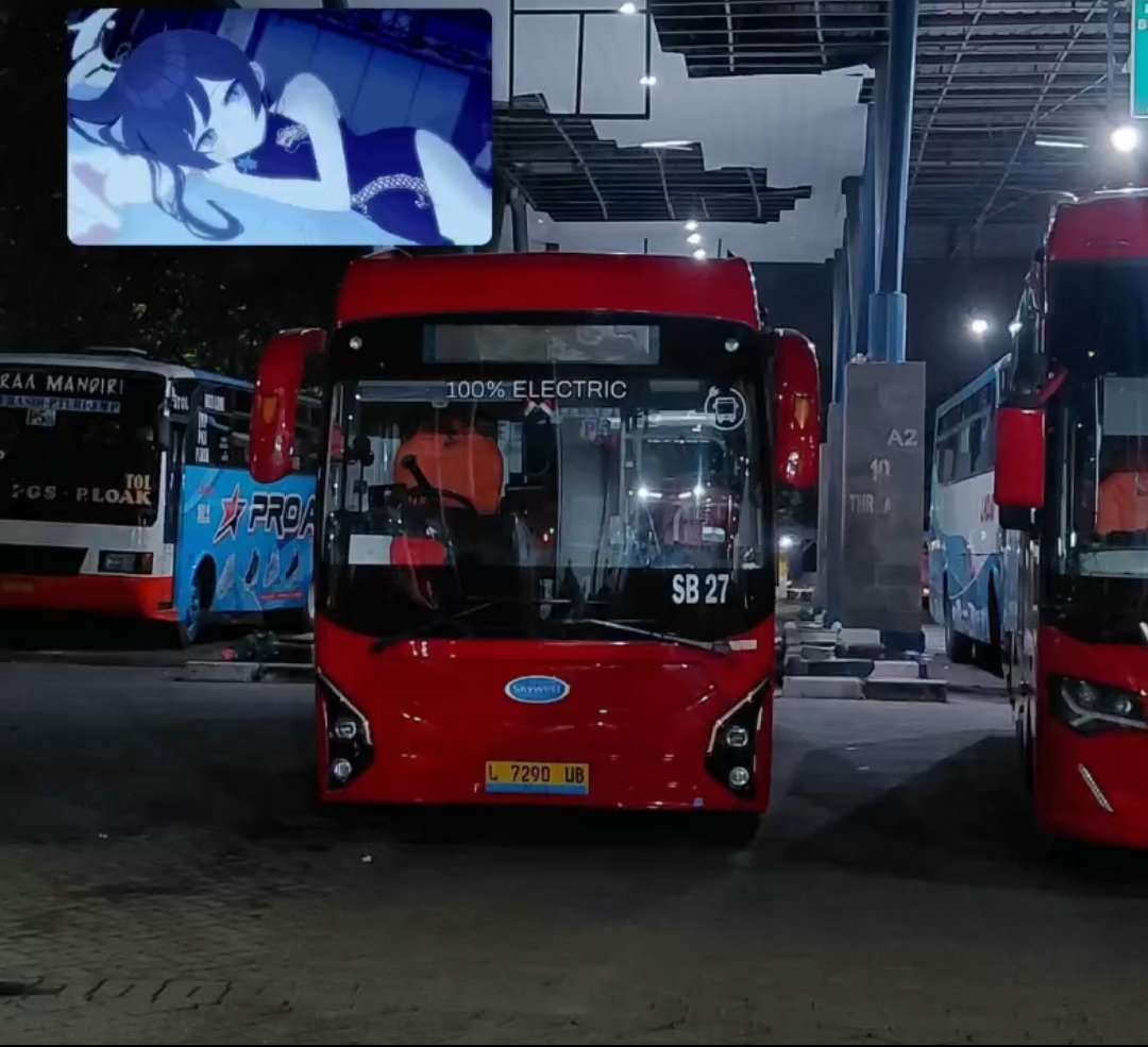(Note: Meme/Parody <a href="/suroboyobus/">Shitpostboyo Bus</a> )

YA ALLAH??? SKYSAKIBUS?!?!. AAAAKHHH!!!! GEMES BANGET, YA ALLAH LUCU BANGET?!?!!?. ADEEEKK!!!!! HIIH YA ALLAH, ANAK JURIGG!!!!!. HIIIH MASIH BALITA!?!?!?. KEMASAN SACHET?!?! UKURANNYA MINI BANGET!!! SKYSAKI ELECTRIC BUS MAMANKKK!!!?!??