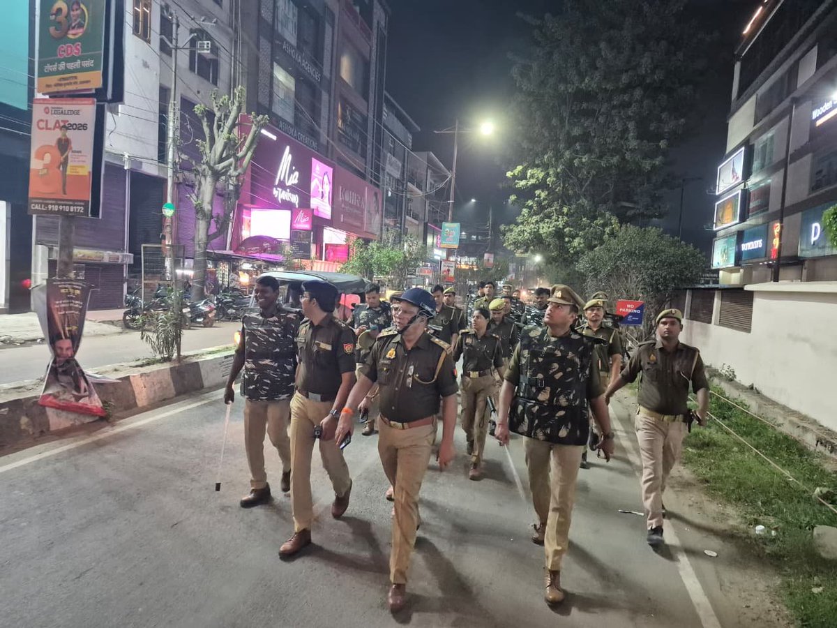 LUCKNOW POLICE tweet media