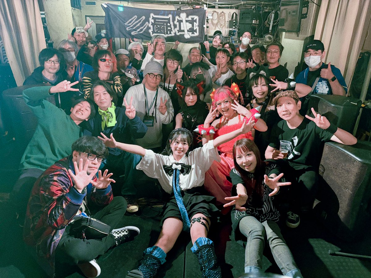 言いたいことはライブハウスで全部言った‼️ありがとう、こんどは君たちのばん❣️
