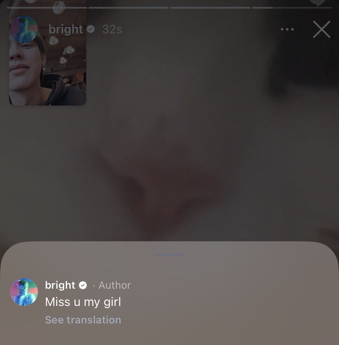 IGs : bright

“Miss u my girl” วิดีโอคอลหาลูกสาว🐱🤍

Bright Vachirawit
#bbrightvc