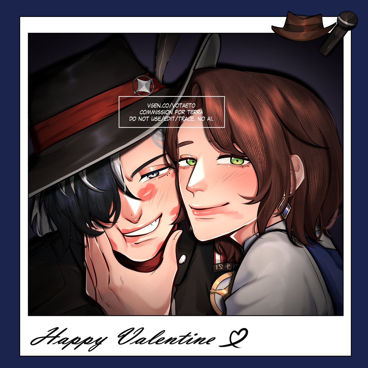 last batch of my valentine kiss YCH! thank you so much <3 I'll work on my next couple YCH hehehe
[vgen.co/votaeto]
#VGen #VGenComm #Yumetwt #yourcharacterhere