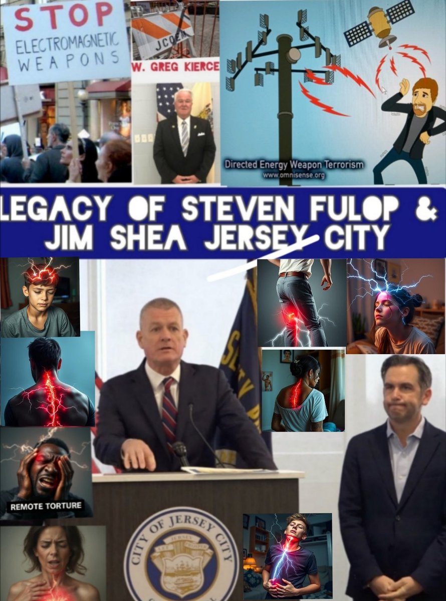 djrader333's tweet photo. @V4KBRAZIL @jcoemdirector @JCPoliceDept @JerseyCityPD @jcmcems @JCMCEMSTraining @IAFF1066 @JerseyCity @RealJerseyCity @RealNewJersey @JerseyCityTimes RADIO FREQUENCY WEAPON ASSAULTS ON TAXPAYING CITIZENS at the behest of W. Greg Kierce.
#icims #penn #penndps #pennmehp #realjerseycity #jc_gov #Jerseycity #stevenfulop #partnership4nyc #microwaveattack #targetedindividuals #activedenial #dew #jcpolicedept #jerseycitypd https://t.co/uIpskItnjh