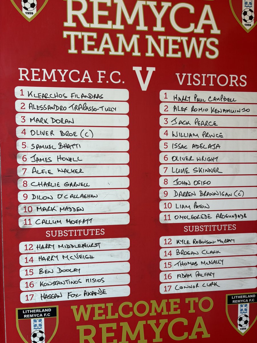 Litherland Remyca Reserves tweet media