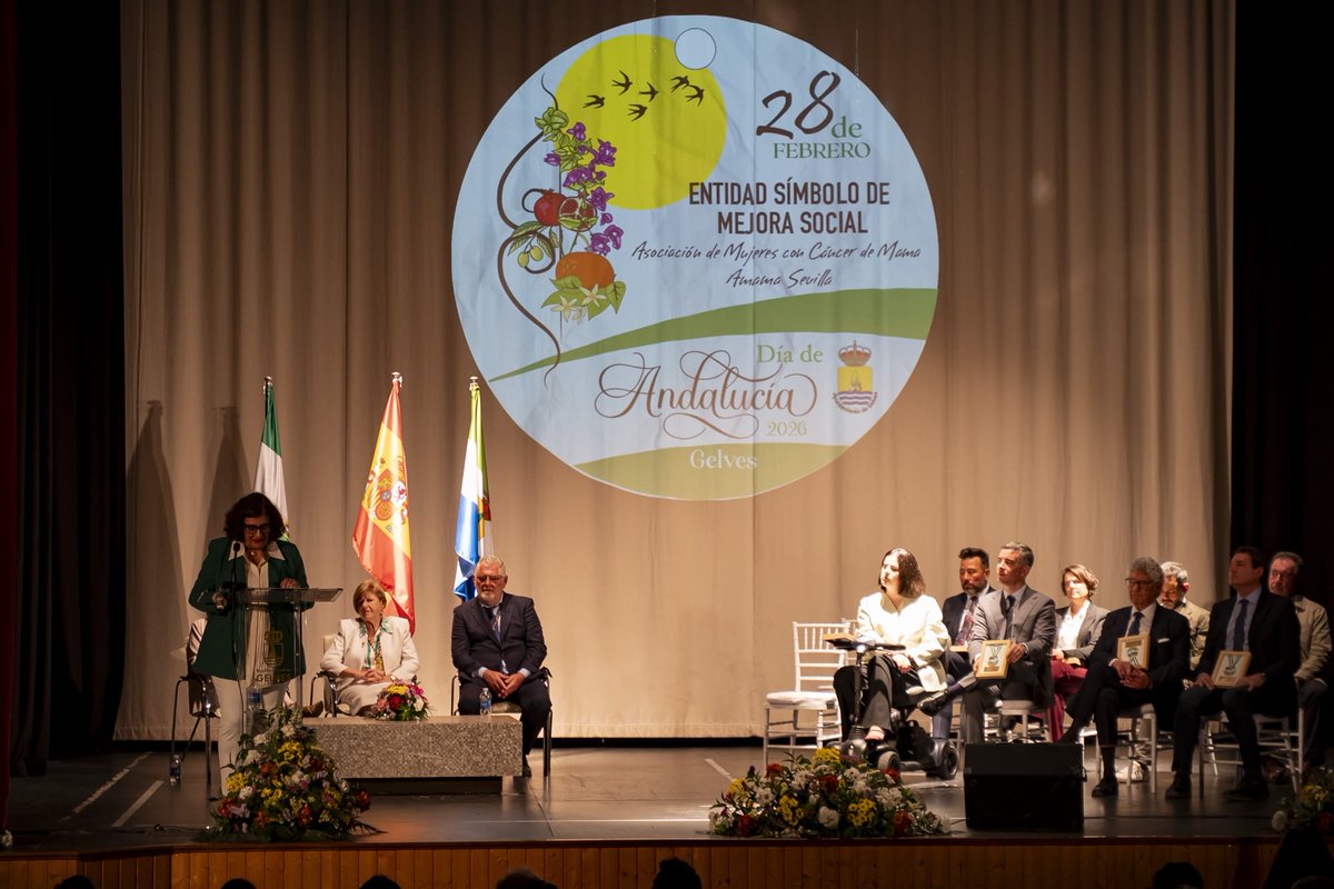 prodetur's tweet photo. 🎖️ Orgullosos de recibir la Medalla de Andalucía 2026 de #Gelves. Un reconocimiento a la labor de Prodetur en la promoción económica y turística de nuestra provincia.
¡Gracias al Ayuntamiento por este estímulo para seguir trabajando por nuestros municipios!
#provinciadesevilla https://t.co/ODAMyJ0uEv