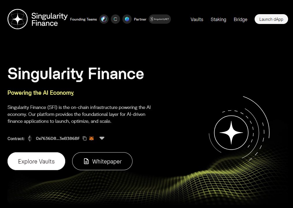 Singularity Finance tweet media