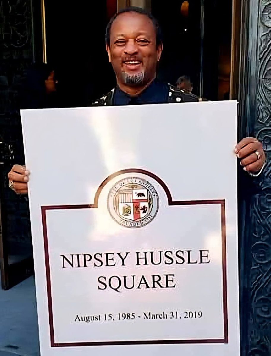 As the Founder of Nipsey Hussle Square at Crenshaw and Slauson. I want to thank everyone who signed the Change.org petition calling for Councilmember Harris Dawson and city officials to make this official! At 10 am Feb 28th. The ceremony will be held.