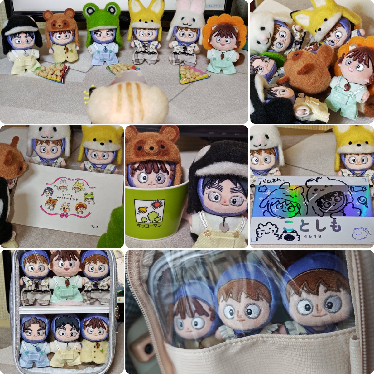 今月撮ったほわぬいを晒そう あっという間の2月だった👀