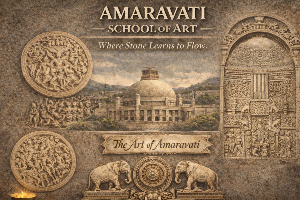 Iconinstone_'s tweet photo. Known for narrative reliefs with delicate forms, the Amaravati school of art stands as a masterpiece of Buddhist Iconography 
#Iconography #Buddhisticonography #art #Schoolofart #Amaravati https://t.co/6I5Up5bLck