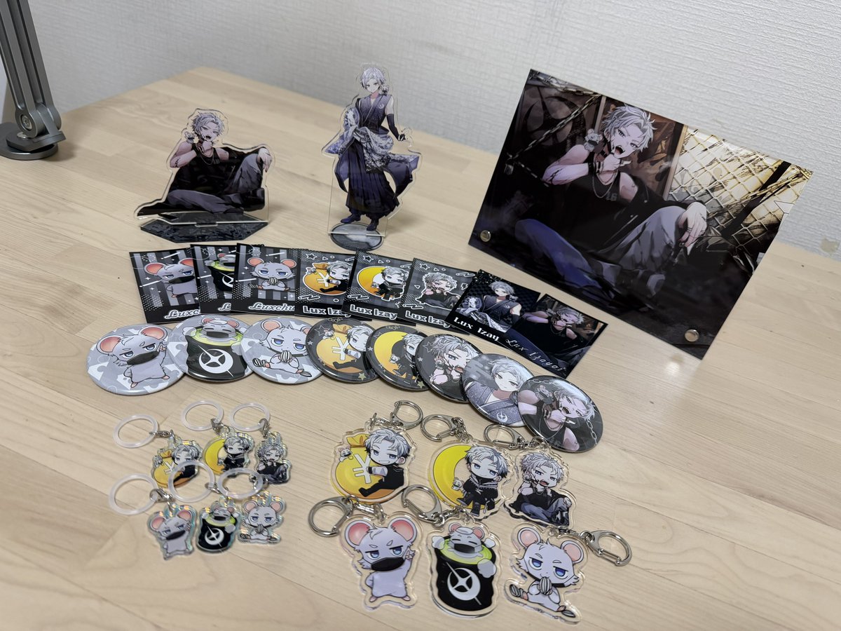 十六夜ルクス生誕グッズが 【2026年3月1日(日)23:59まで】 の販売と