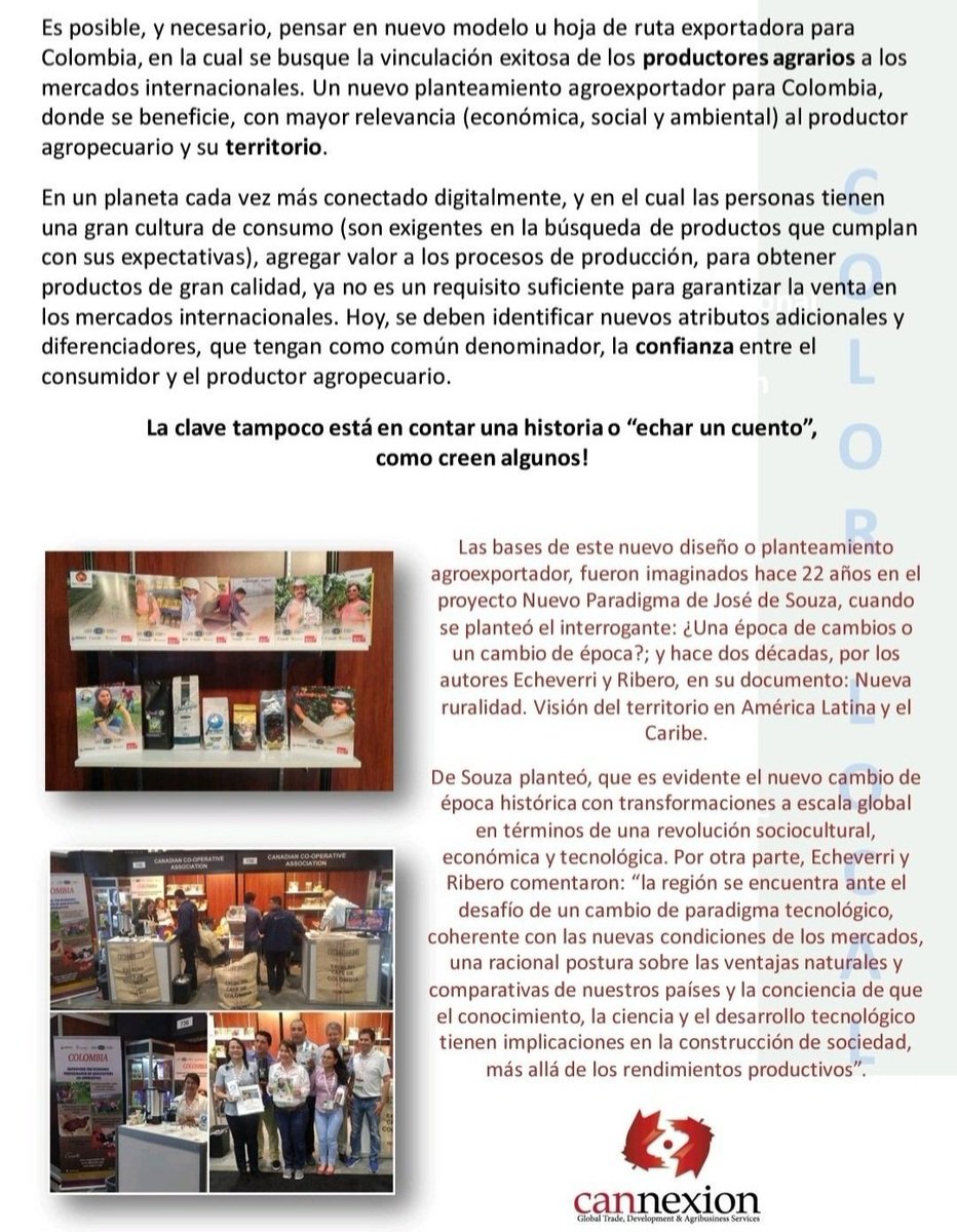 Cannexion's tweet photo. Más de una década de validación y ajuste. Vinculación d economías campesinas y familiares a mercados internacionales.

Estamos en esta tarea! 

https://t.co/qxgDT1Mfzz
👆👆👆
👇👇👇
https://t.co/2NqiF6QQa6 

#ColorLocal

Nueva hoja d ruta agro-exportadora 📢

@icarrdcolombia https://t.co/LMW8bddTJb