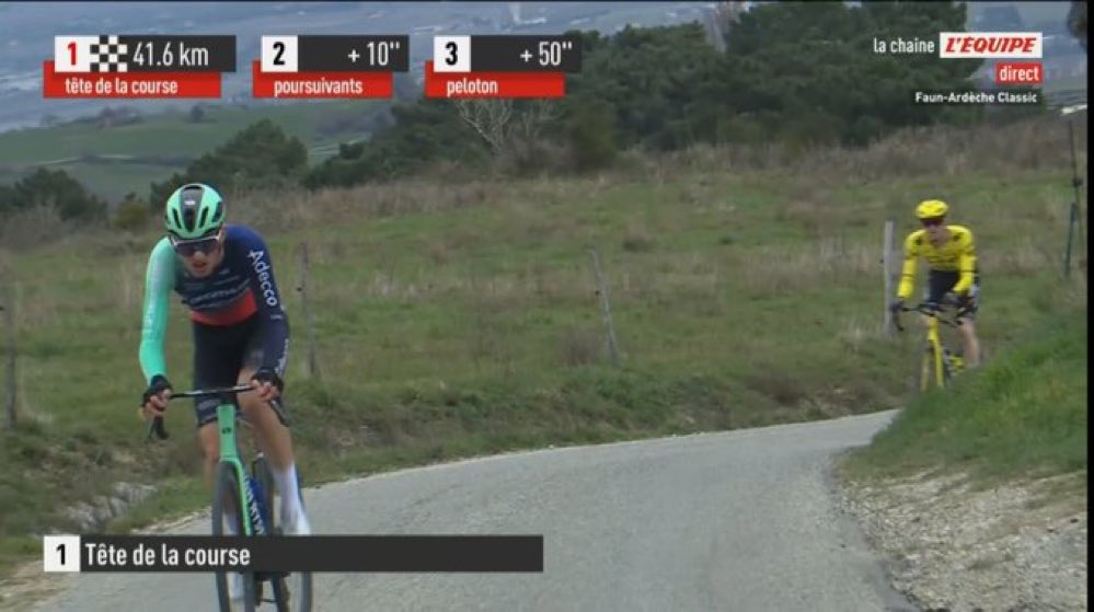 RenaudB31's tweet photo. #BDA26 🇫🇷 / Les émotions, on a un Pogacar français. #lequipeVELO https://t.co/iQTjwpgUYj