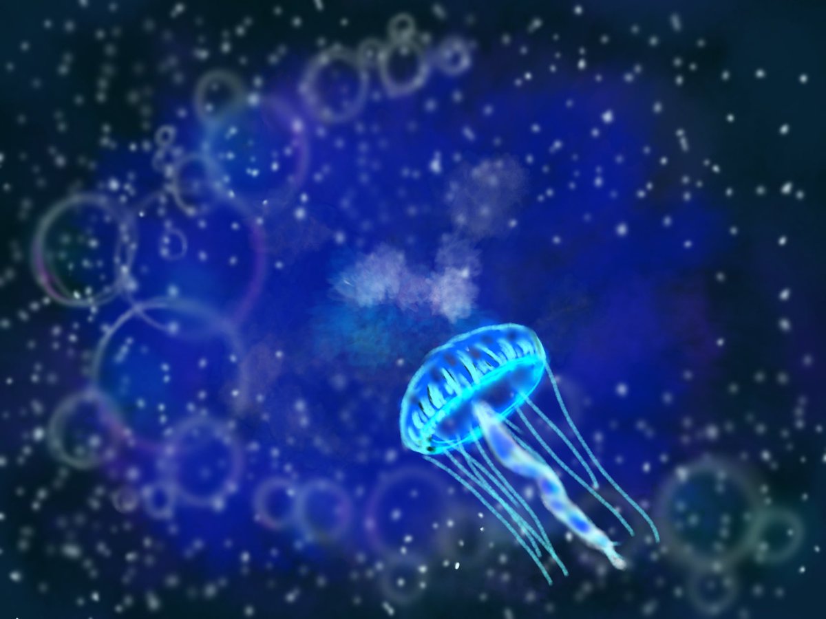 Ani_ysd's tweet photo. 久しぶりに絵を描きました
くらげ描くの難しい😓 https://t.co/oLH4lK5hQy