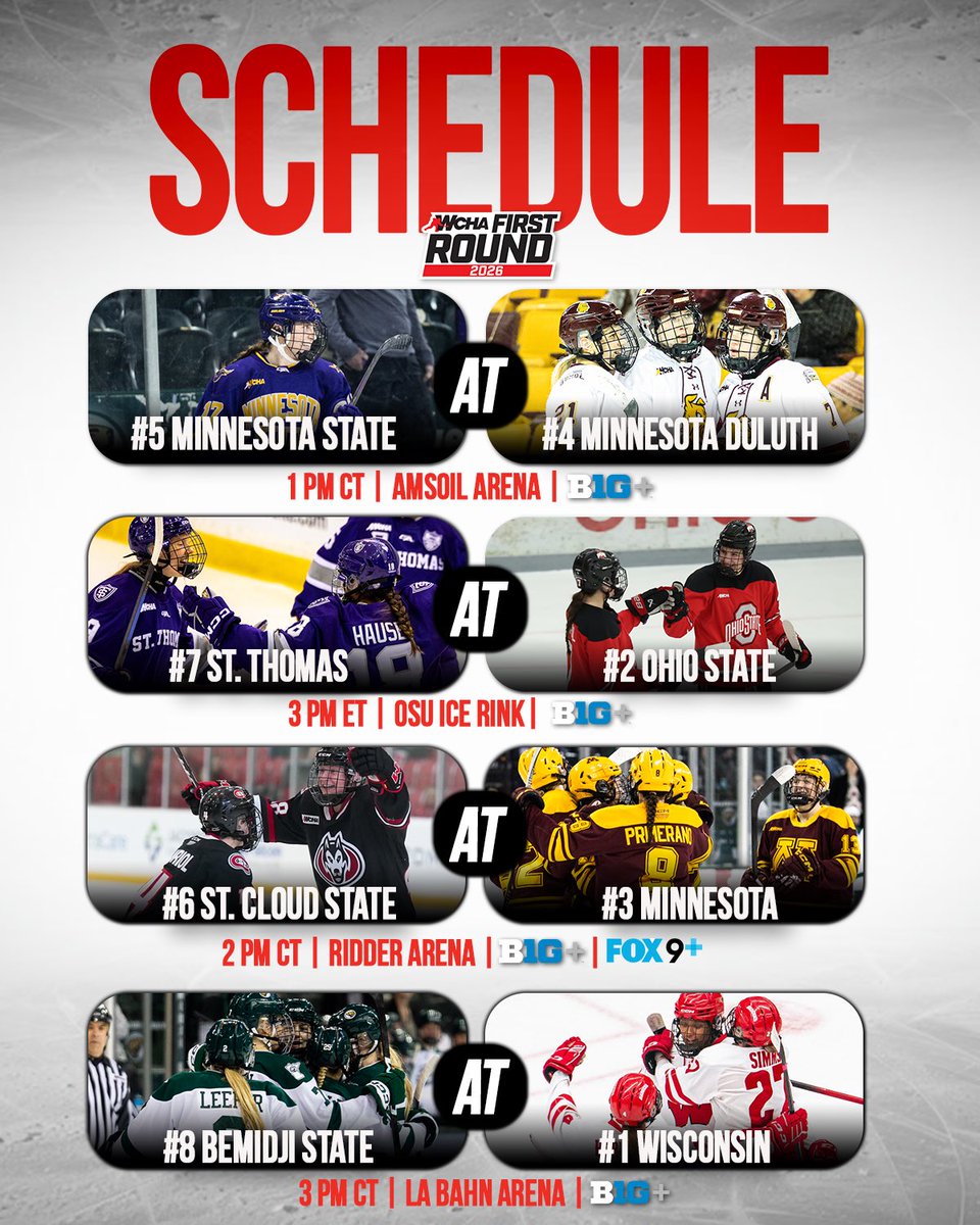 WCHA Hockey tweet media